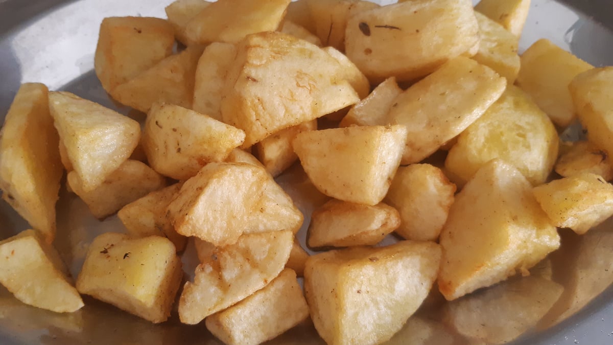 Batata frita diferente e crocante