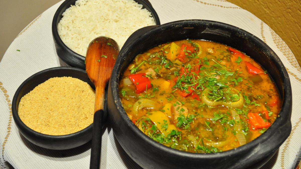 Moqueca de pernil