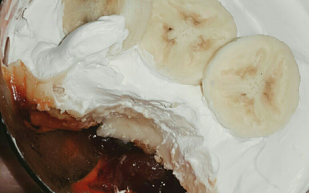 Sobremesa de banana