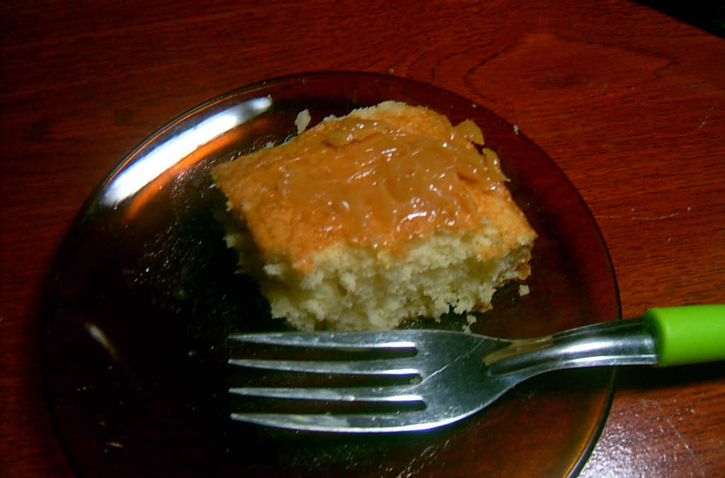 Bolo gostoso para o lanche da tarde