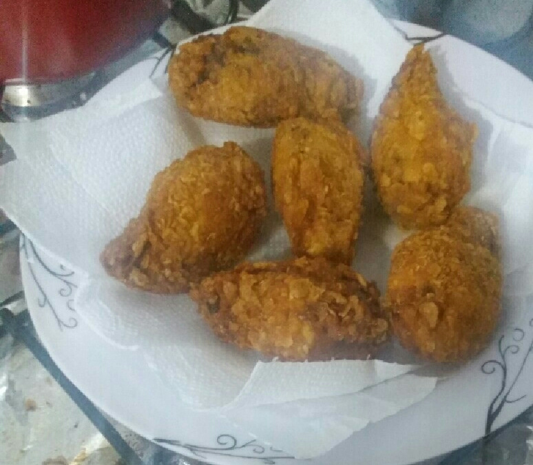 Frango empanado super crocante