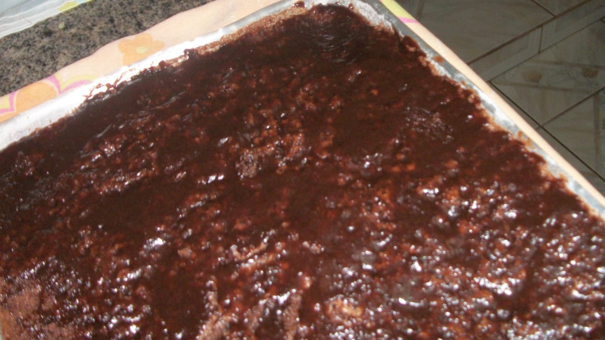 Bolo de chocolate com canela