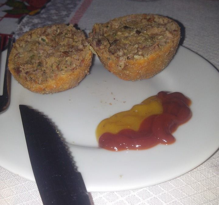 Bolinho de churrasco