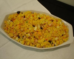Farofa de abacaxi