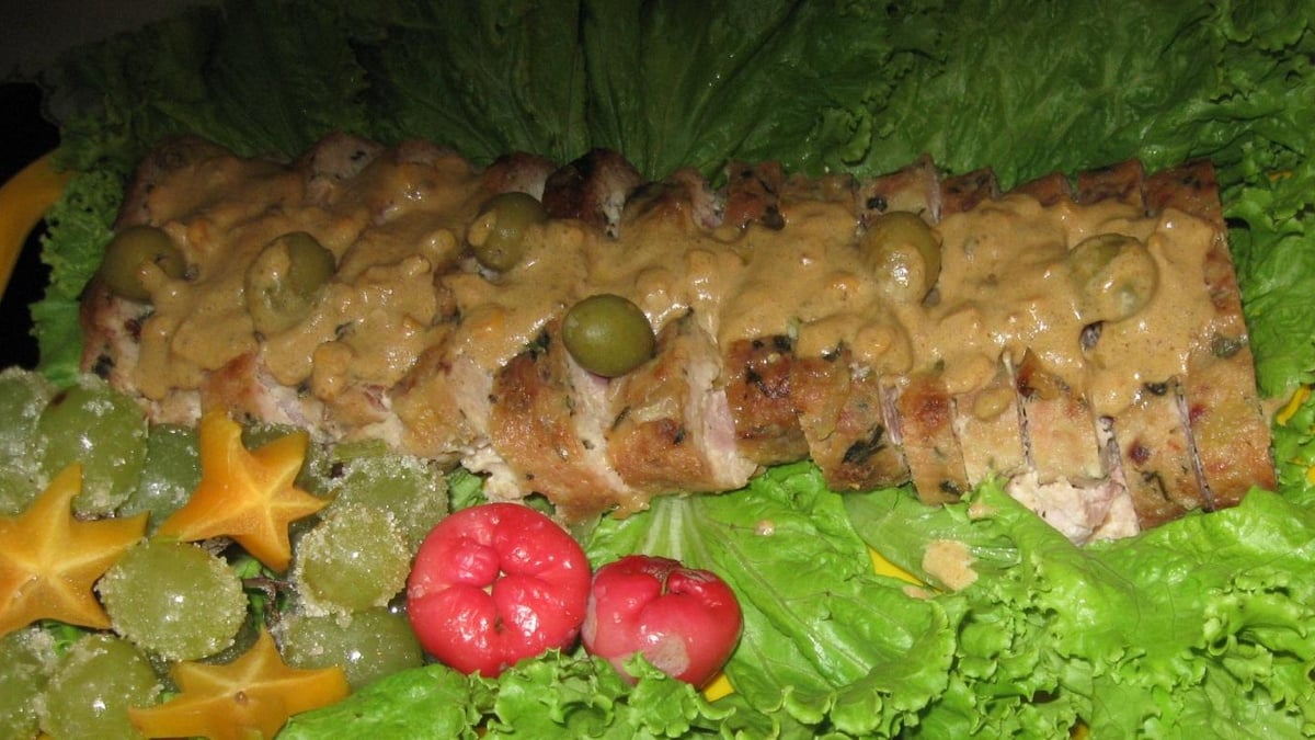 Rocambole de frango