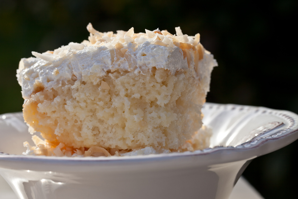 Bolo de coco gelado
