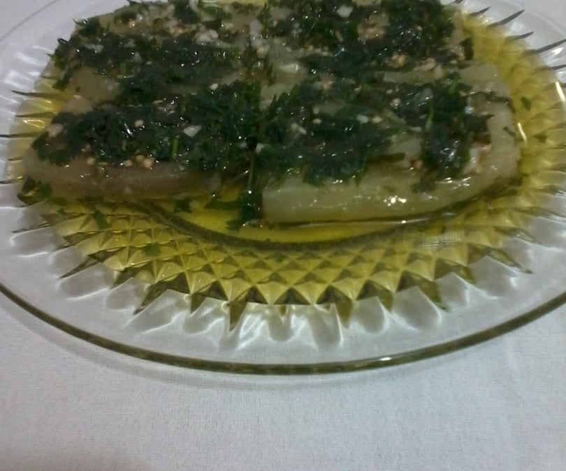 Berinjela à escabeche