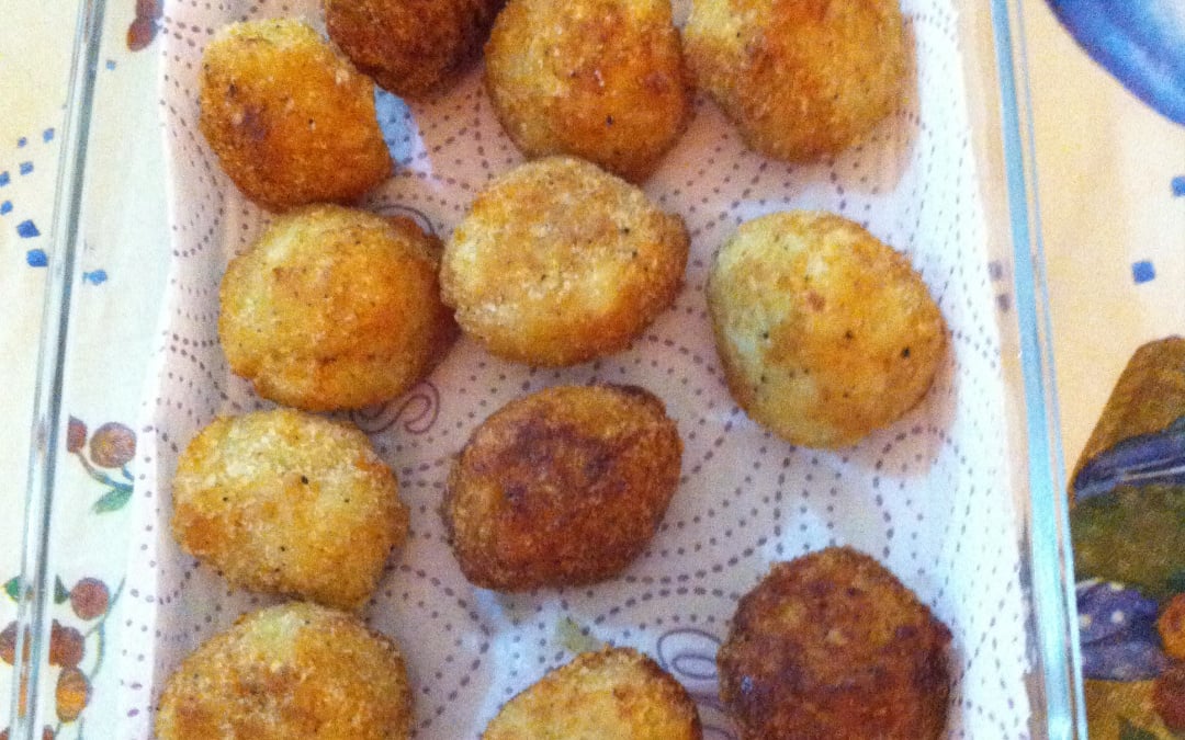 Bolinhos de chuchu