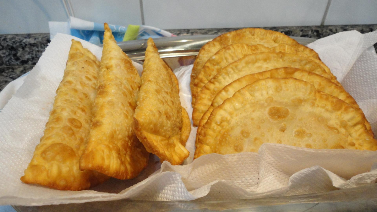 Pastel de palmito cremoso