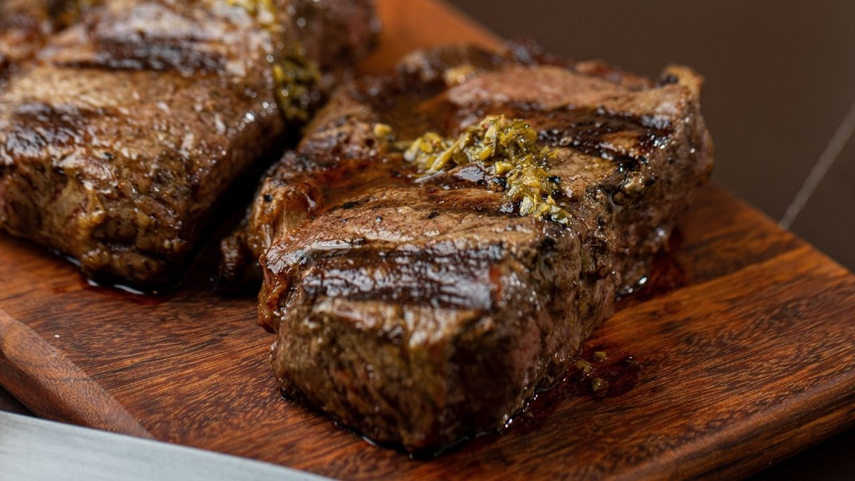 Picanha com batata souté na airfryer