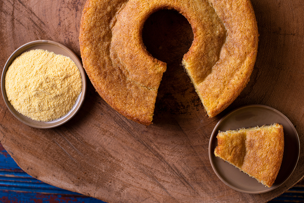 Bolo de milho de lata