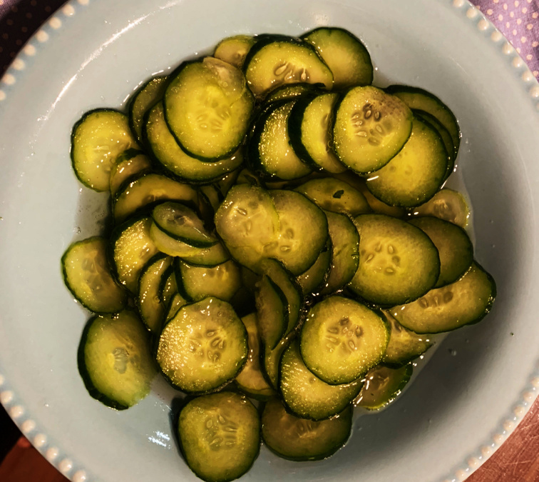 Sunomomo (salada japonesa de pepino)