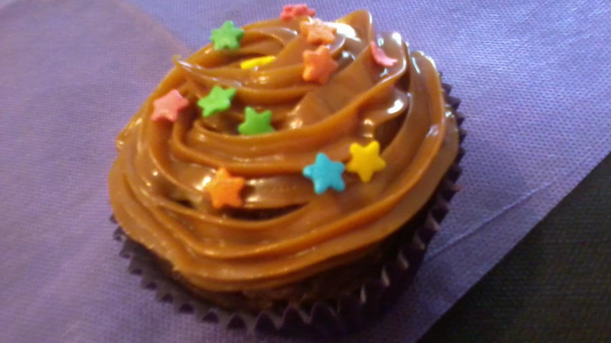 Cupcake de chocolate