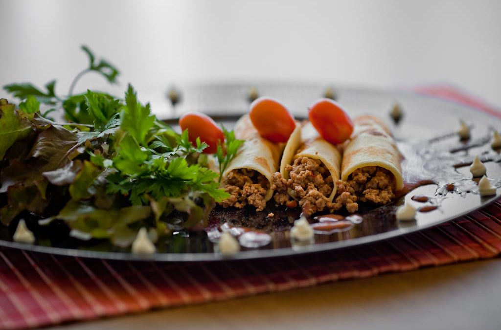 Panqueca de molho à bolonhesa