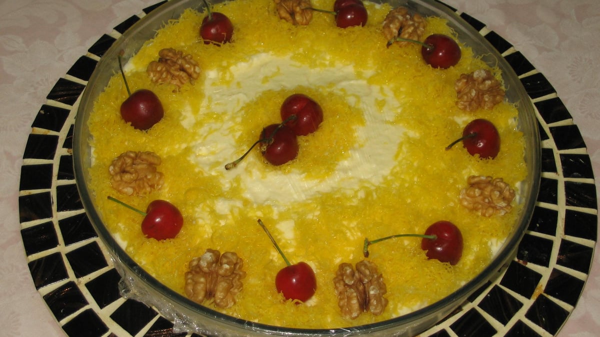 Pavê de nozes