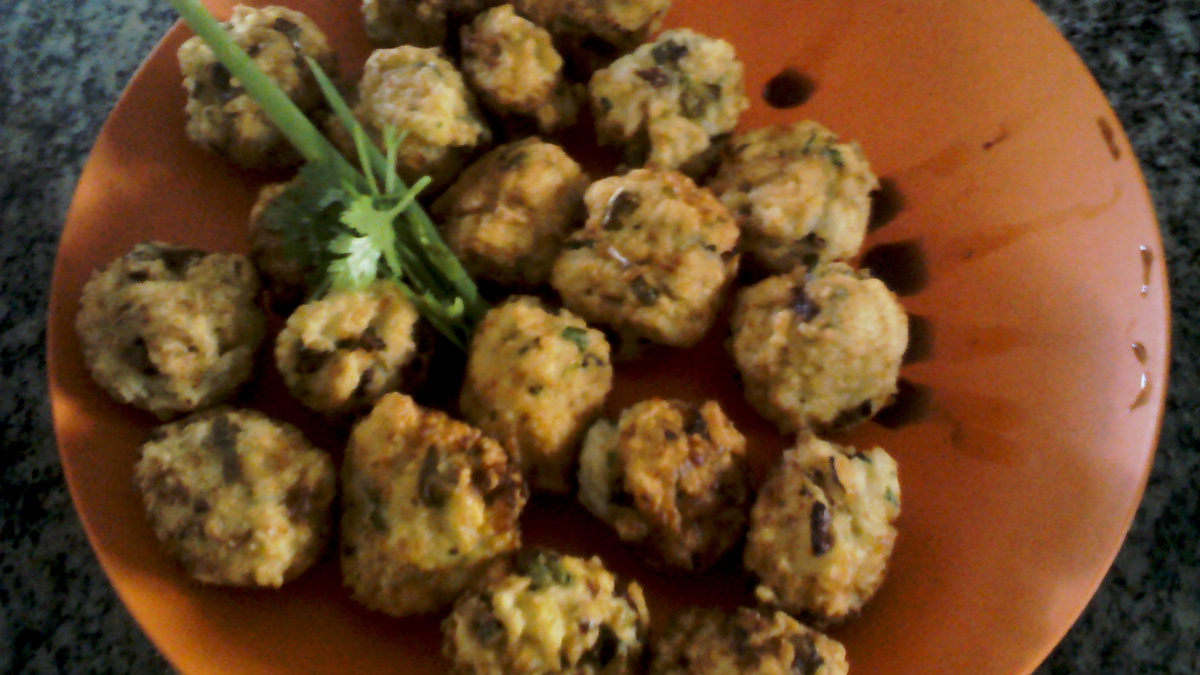 Bolinho de arroz diferente