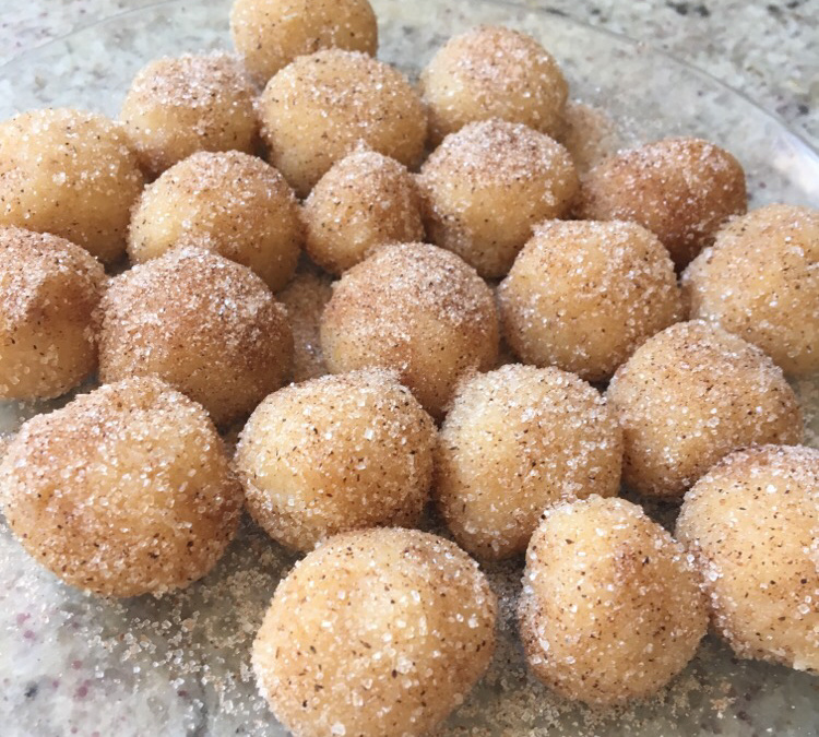 Brigadeiro de açucar e canela