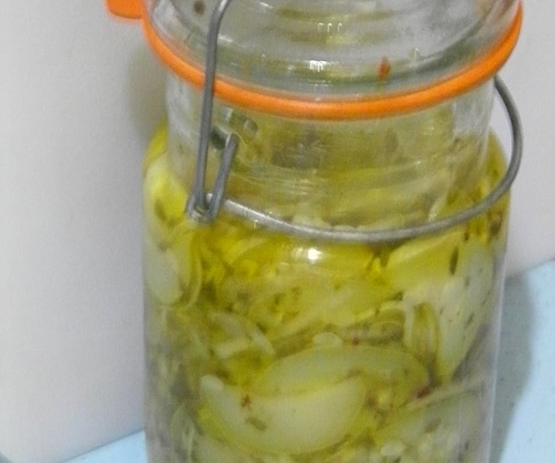 Abobrinha em conserva
