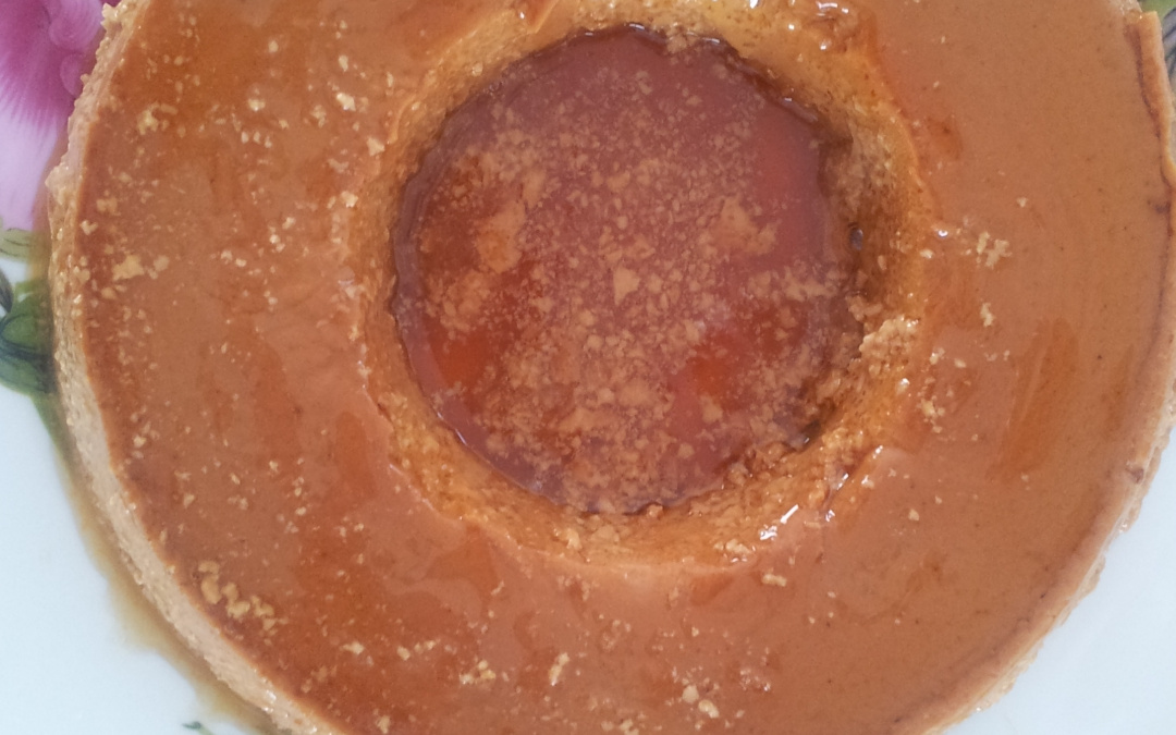 Pudim cremoso de leite condensado cozido dos Bottaros