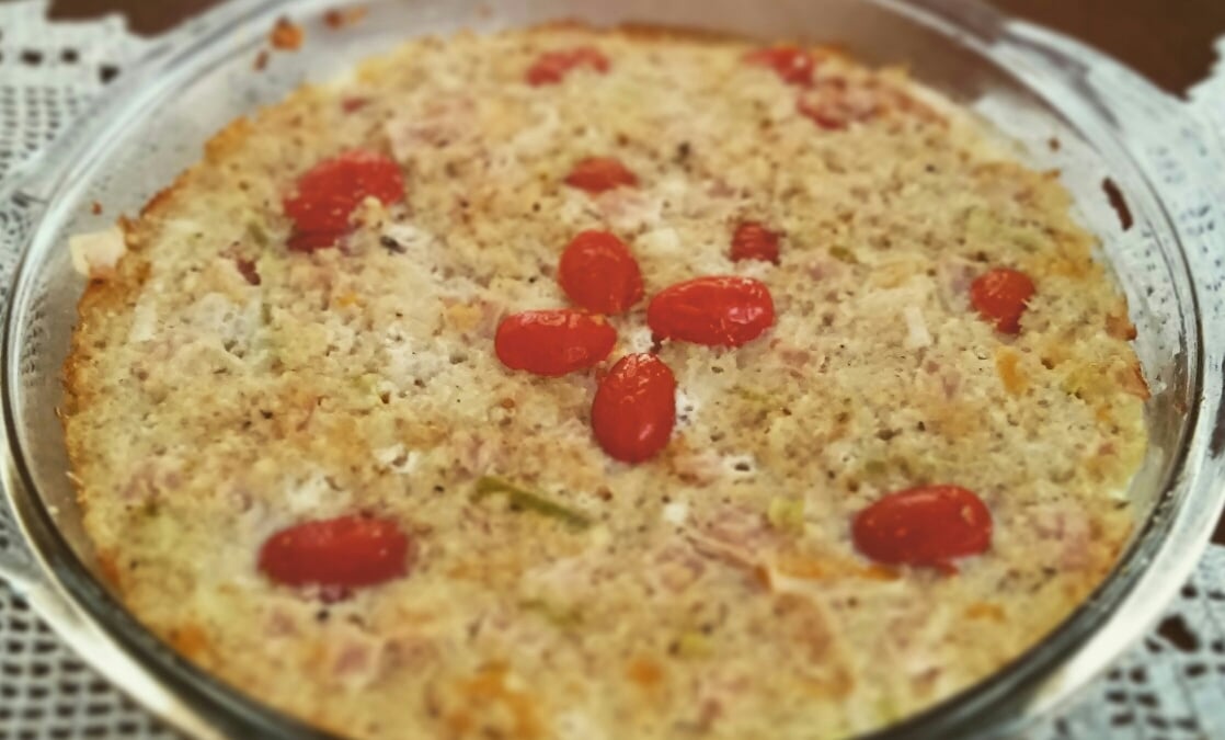 Quiche de quinoa