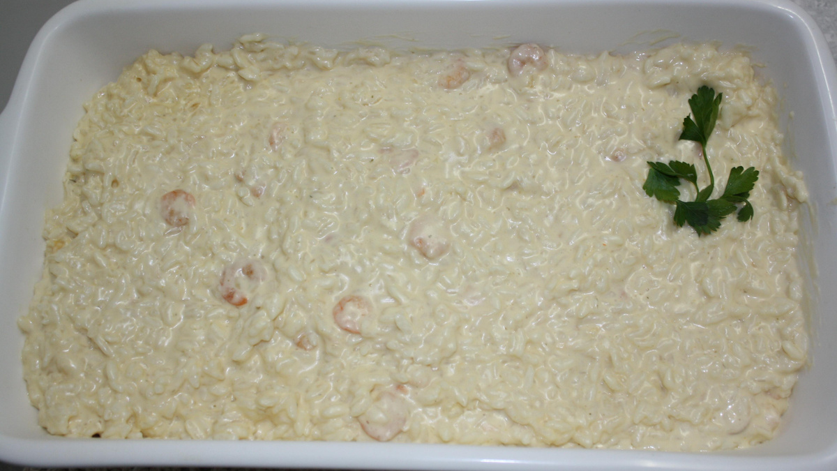 Risoto Super Cremoso de Camarão