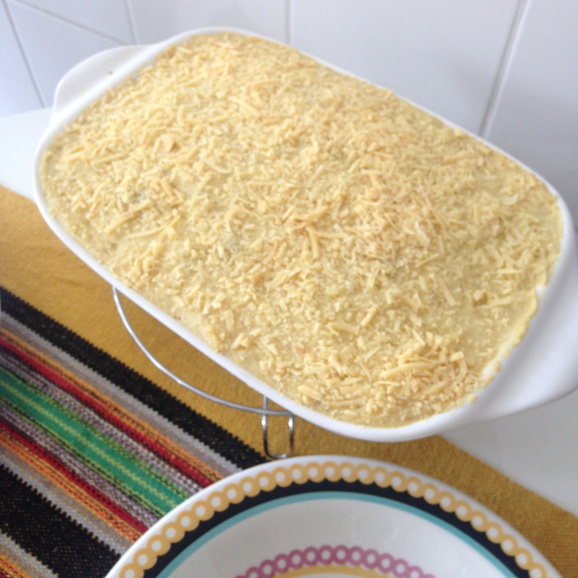 Escondidinho de batata doce