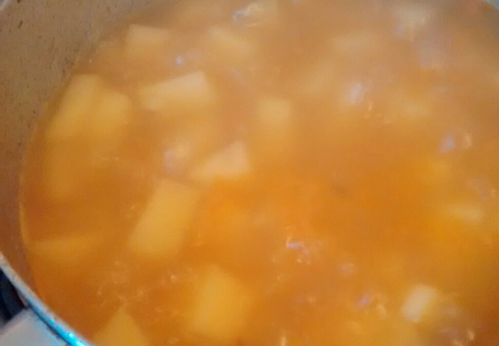 Sopa de batata (muito simples)