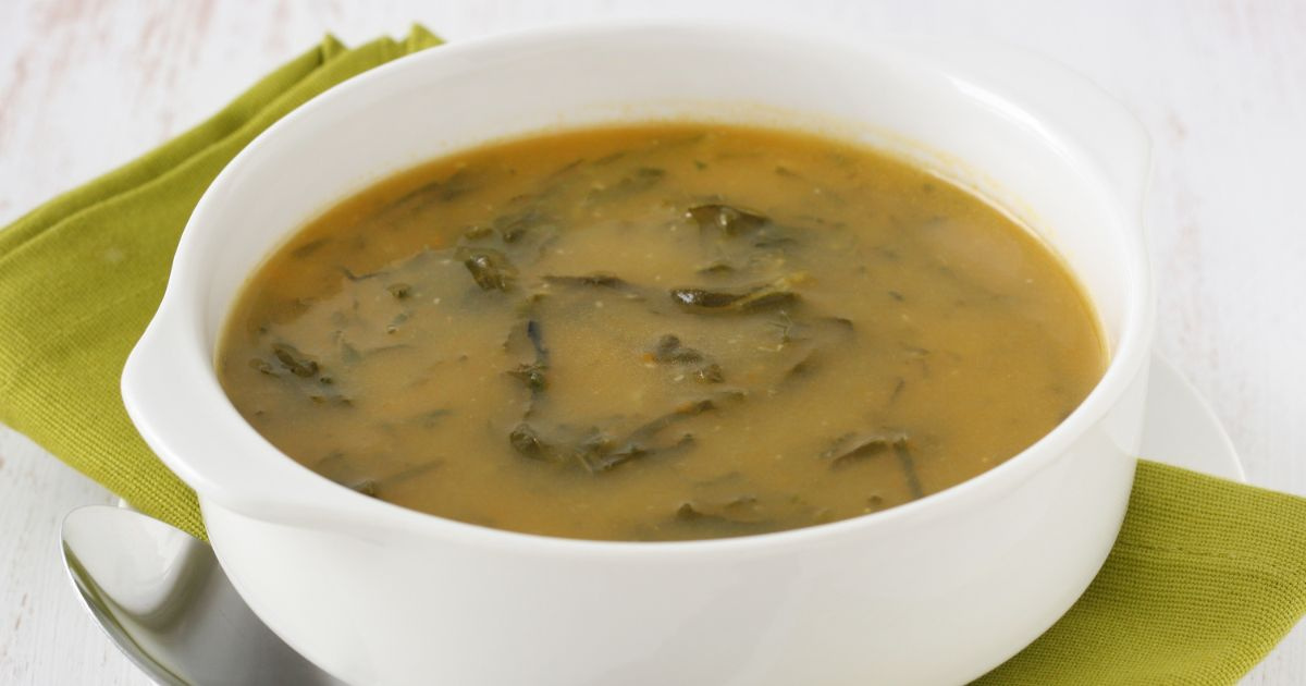 Caldo verde vegetariano