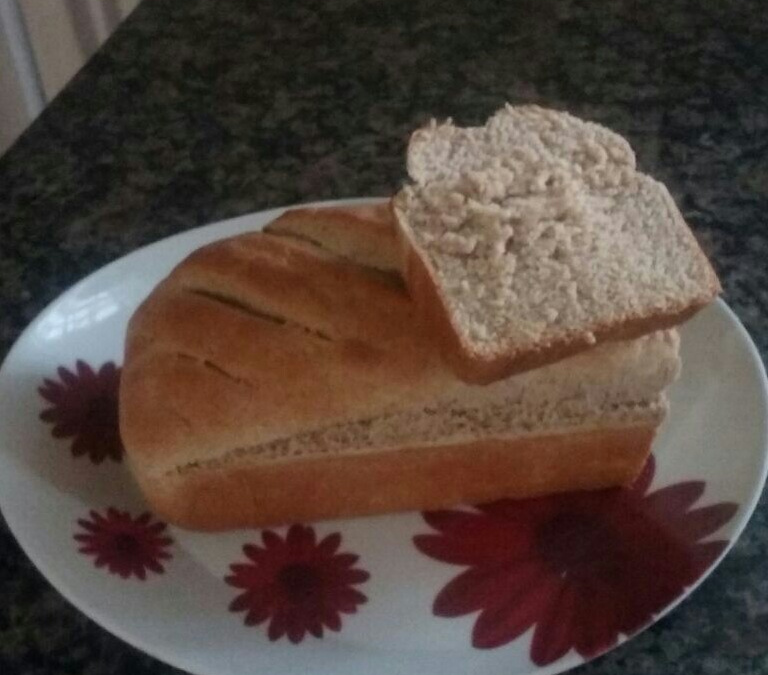Pão caseiro integral fácil e prático de liquidificador