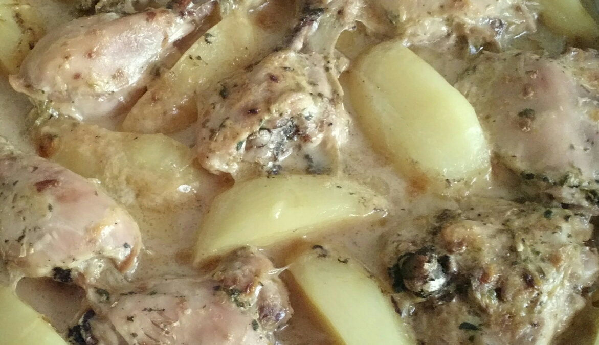 Frango assado com laranja fácil fácil e muito bom