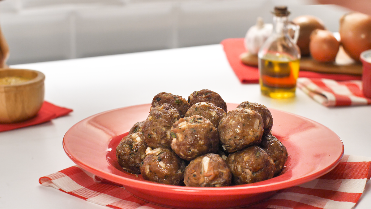 Bolinho de carne moída