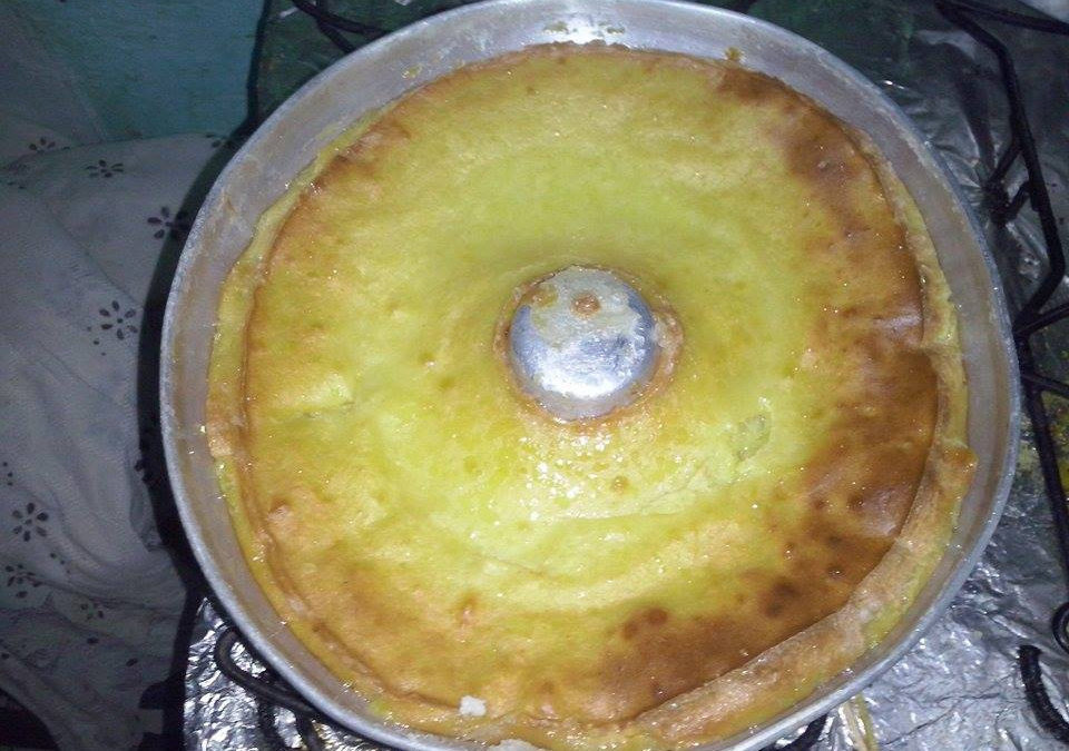 Pudim de batata doce