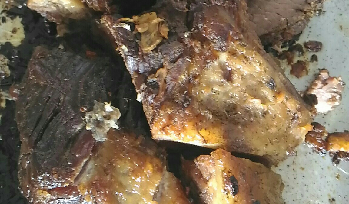 Ponta de peito ao forno