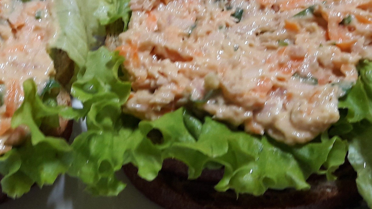 Sanduíche natural de atum