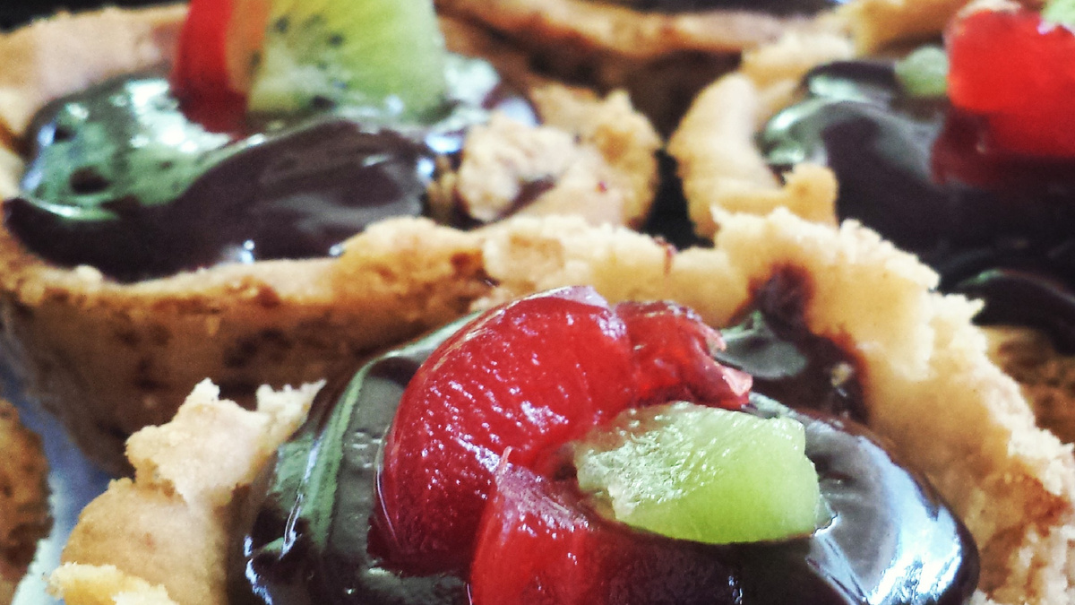Tortinhas de chocolate veganas (sem lactose)