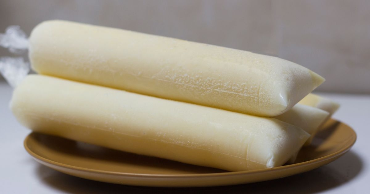 Geladinho cremoso