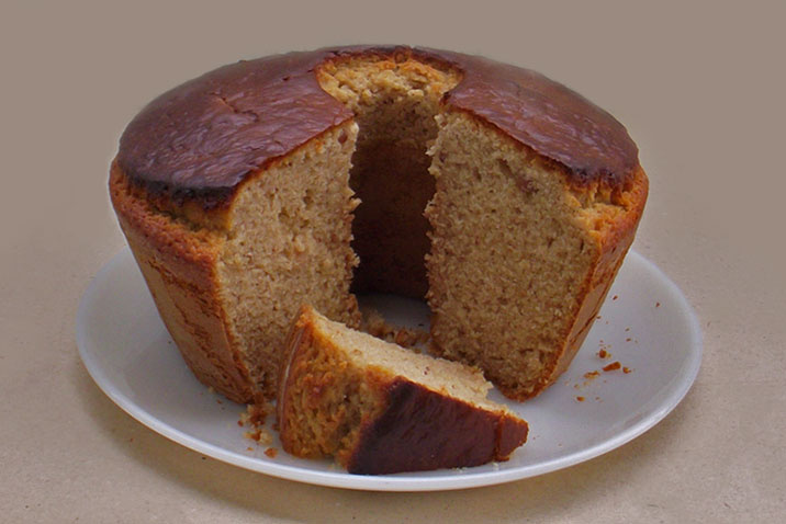Bolo de amendoim diet