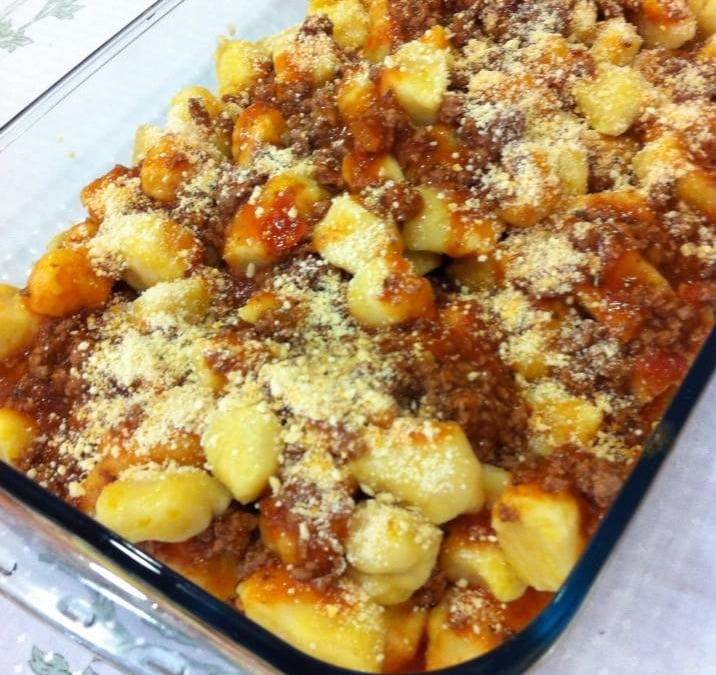Nhoque de mandioquinha (batata salsa em algumas regiões)