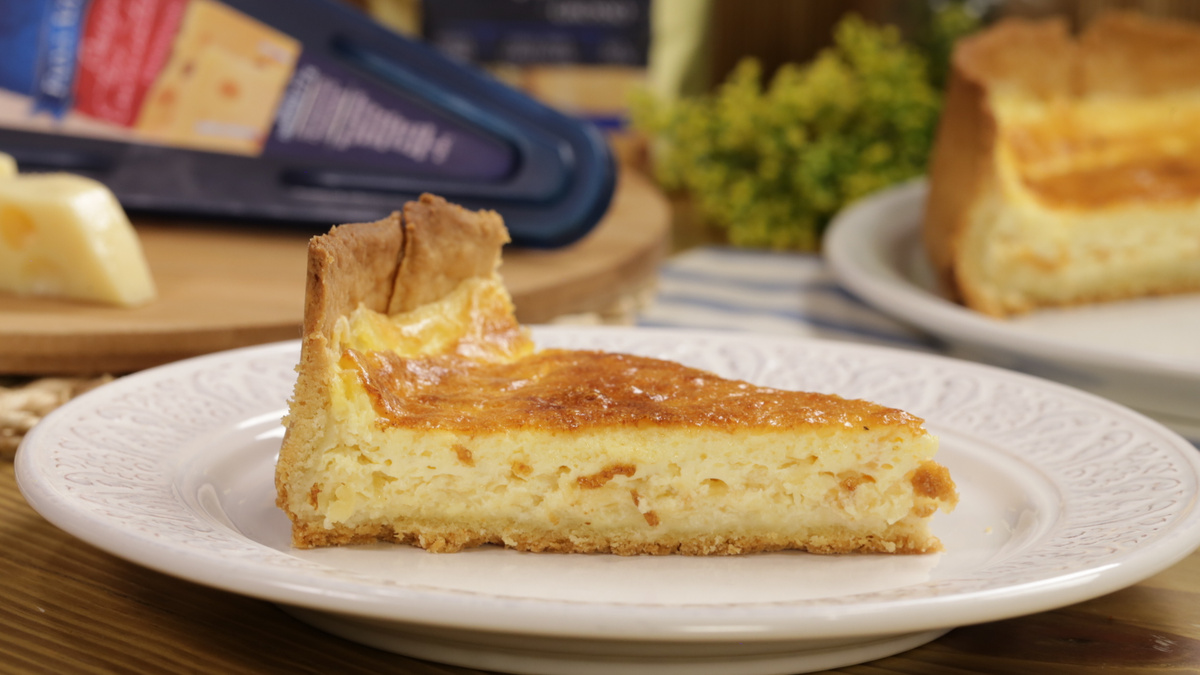 Quiche de queijo