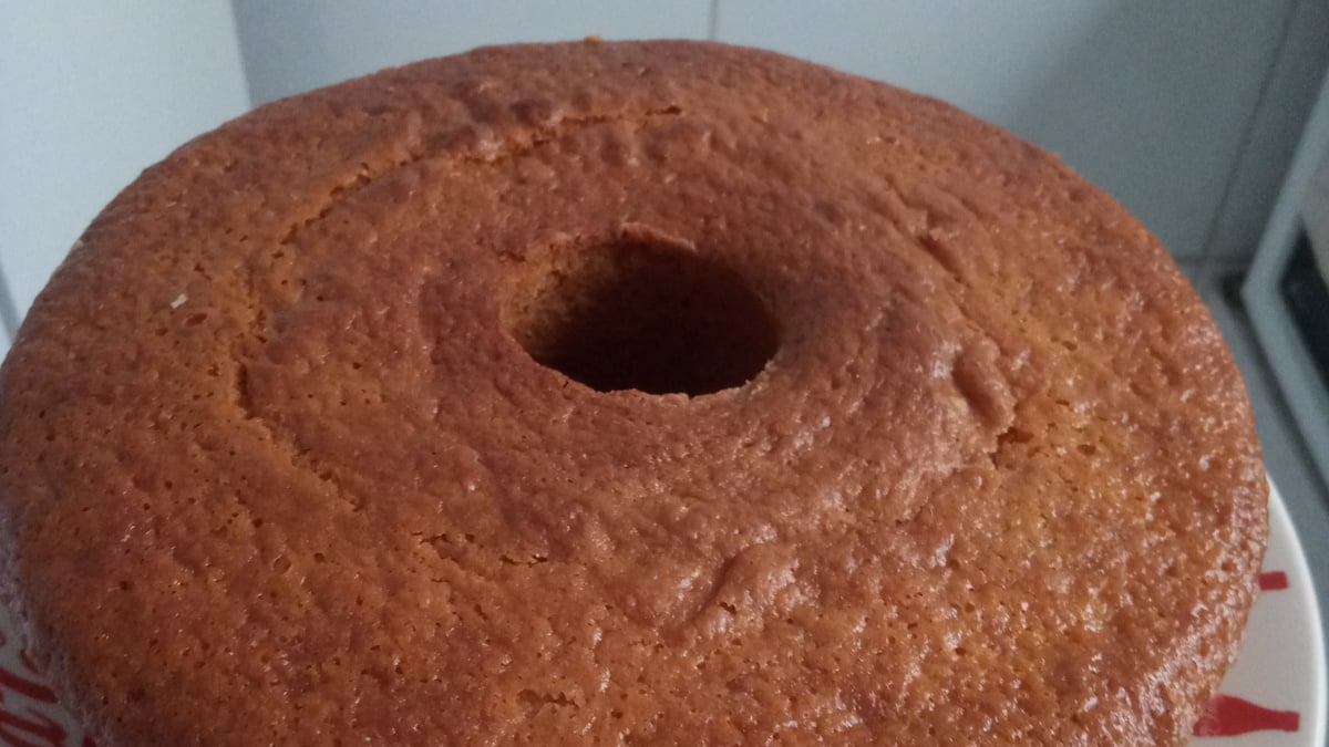Bolo de fubá no liquidificador super fofo