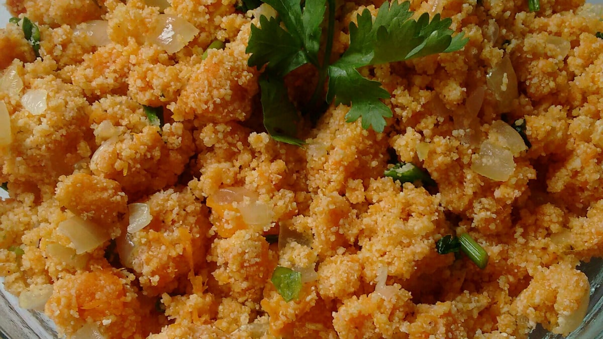 Farofa de abóbora