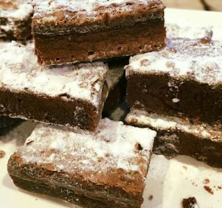Quadrados de chocolate
