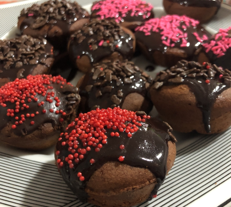 Cupcake de chocolate