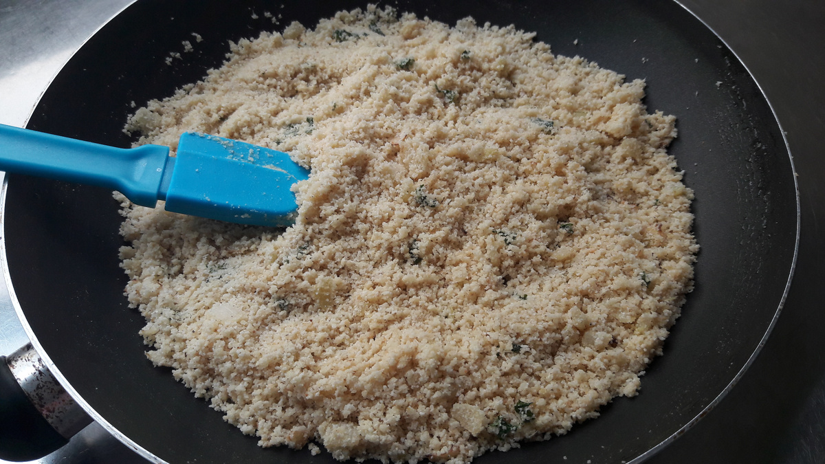 Farofa de cebola