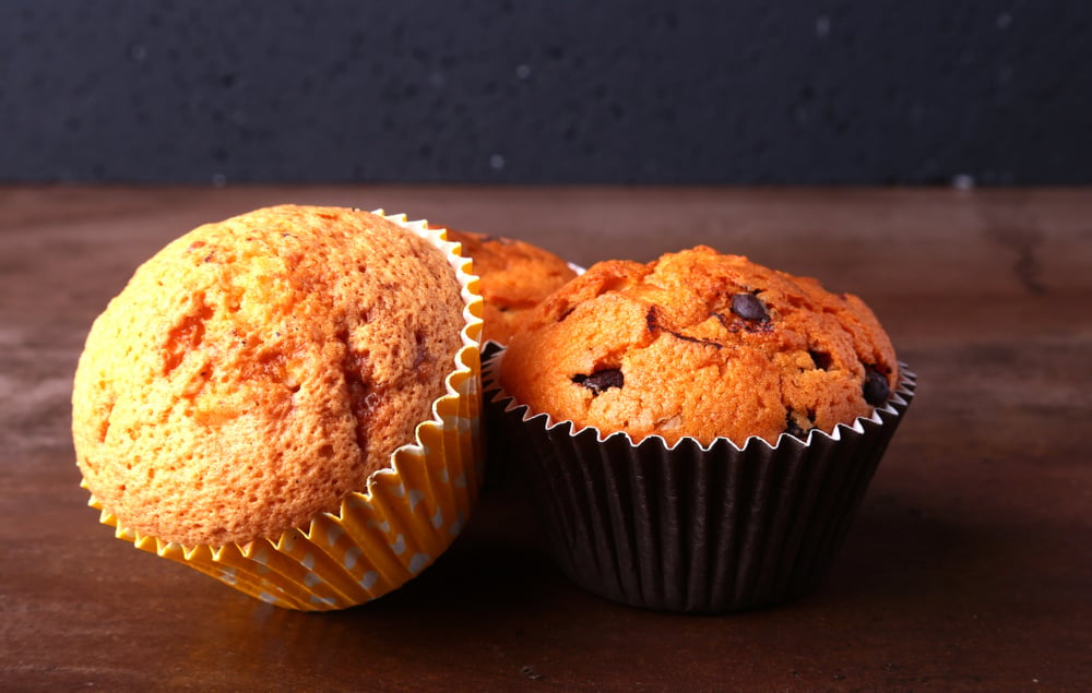 Bolinho de doce de leite fit