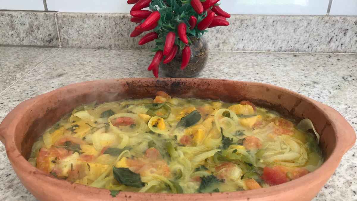 Moqueca de banana da terra