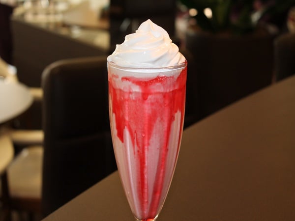 Milkshake de morango