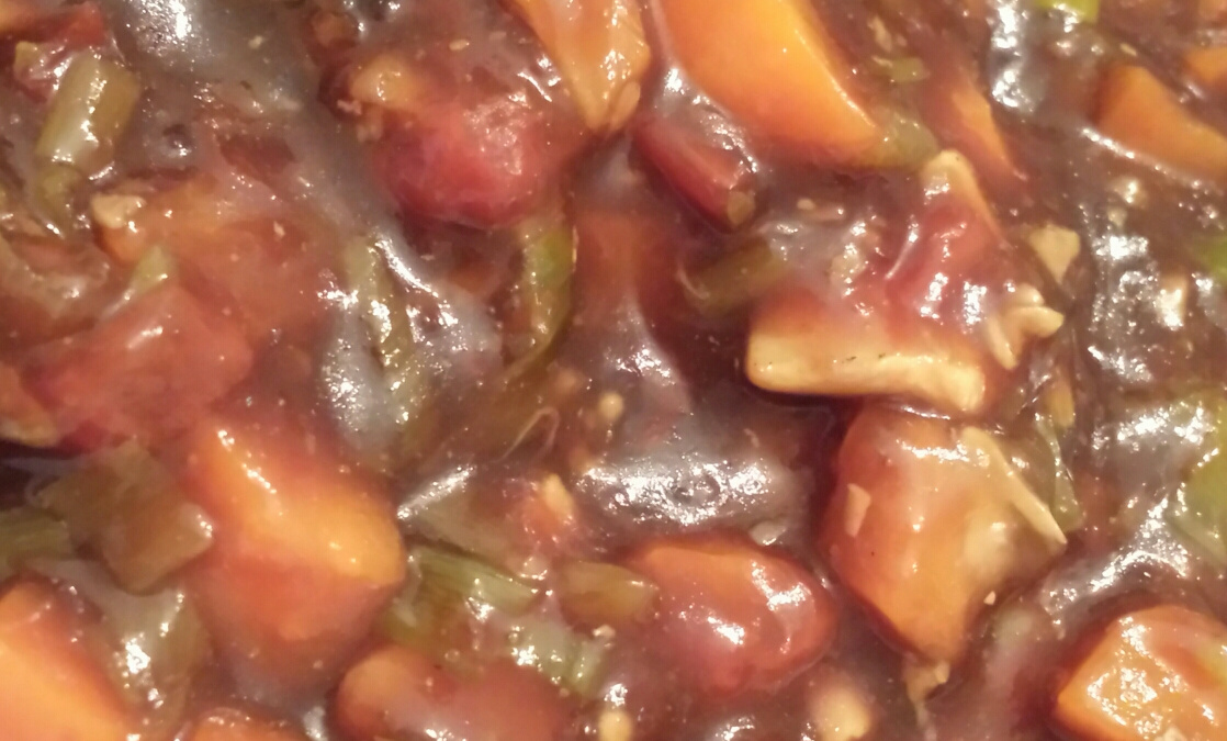 Frango com vegetais