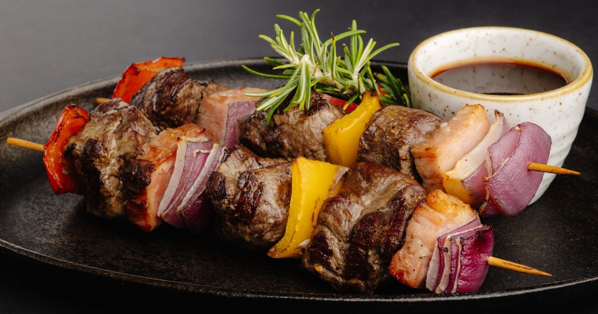 Espetinhos de carne