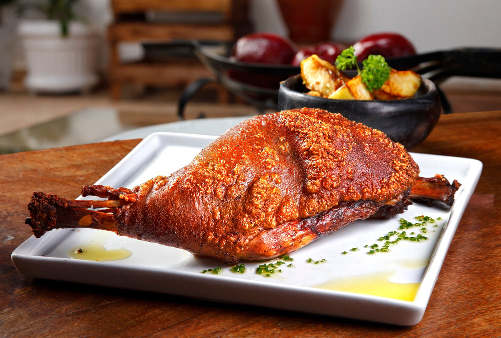 Pernil à pururuca